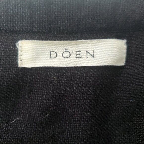 Doen Paz Mini Dress MED embroidered designer tie front Linen BOHO MINT Ret $398 - Picture 9 of 10